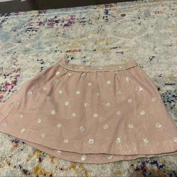 Pink & Gold polkadot Skirt ( Girls Size 5) - Picture 3 of 5